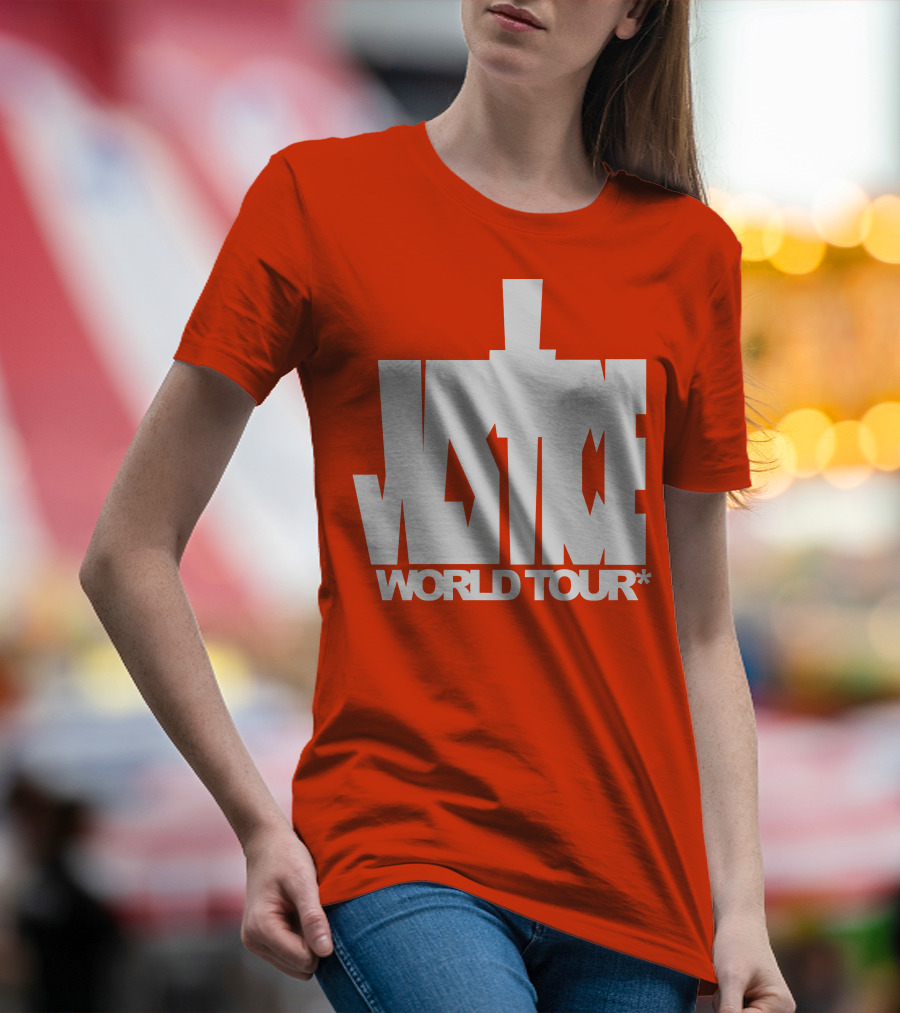 Justice World Tour Merch T-Shirt