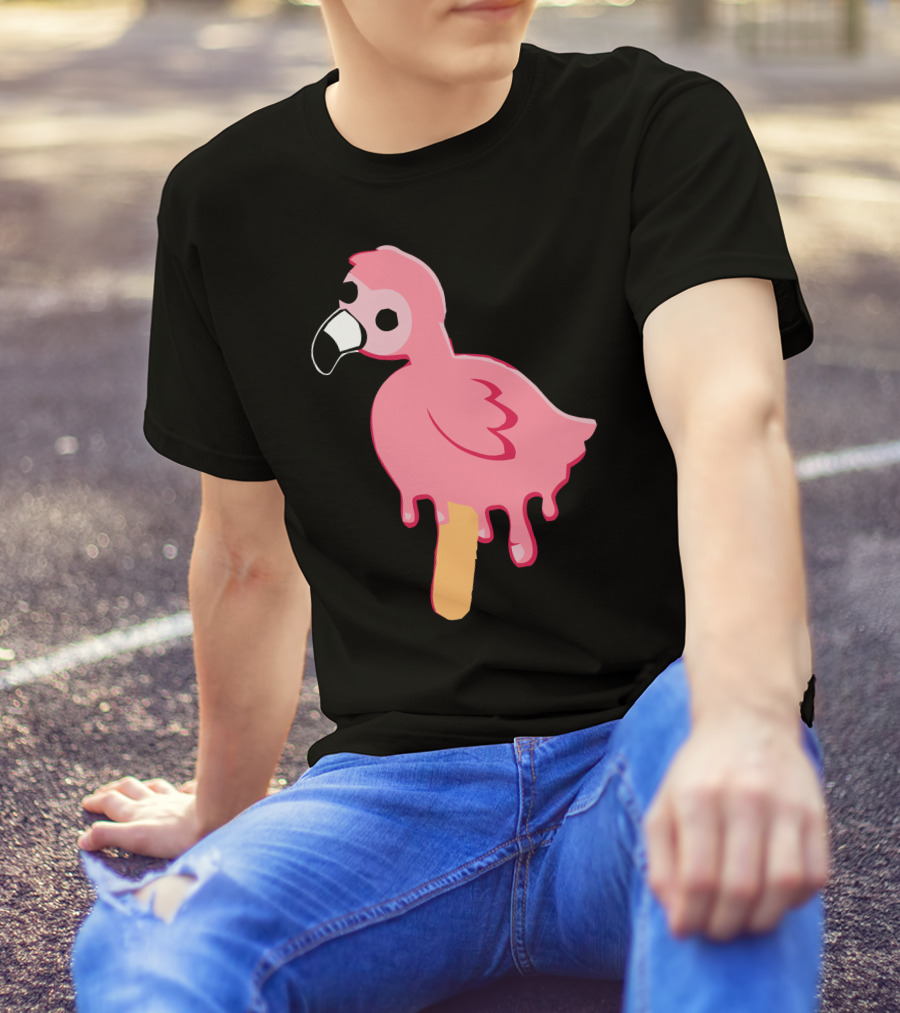 Flimflam Flamingo Popsicle Merch T-Shirt