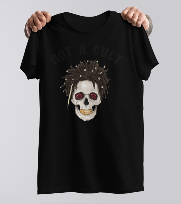Not A Cult Staff Skull Saint Jhn Merch T-Shirt
