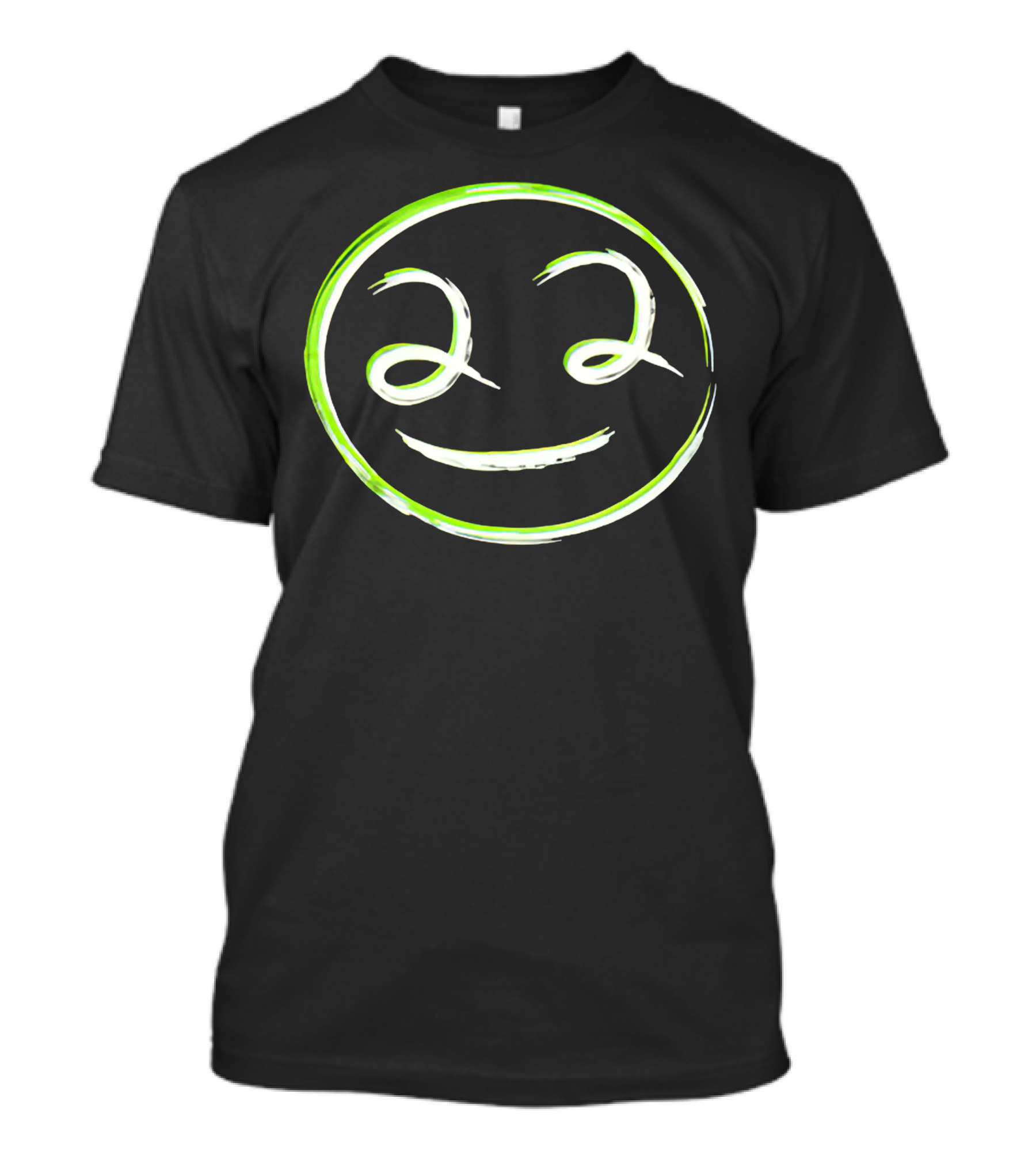 Dream Team Pride Smiley Icon Green Accents T-Shirt