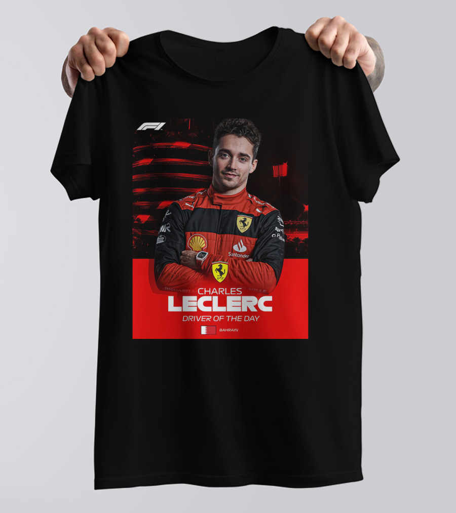 F1 Charles Leclerc Driver Of The Day Bahrain T-Shirt