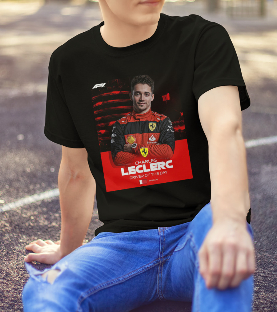 F1 Charles Leclerc Driver Of The Day Bahrain T-Shirt