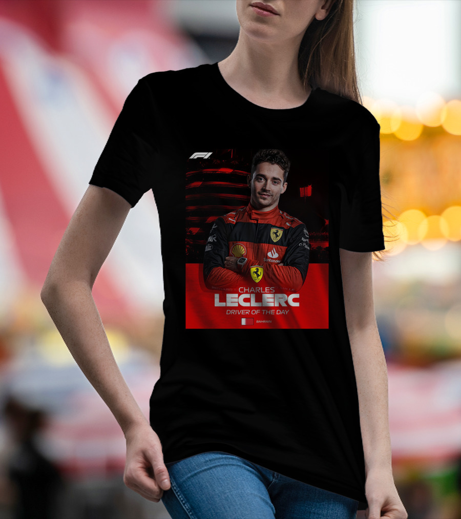F1 Charles Leclerc Driver Of The Day Bahrain T-Shirt