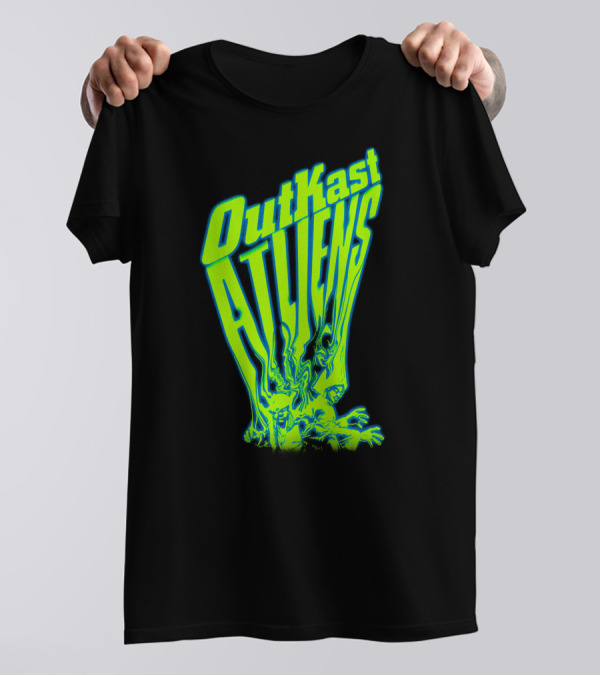 OutKast ATLiens Retro Sci-Fi Neon T-Shirt
