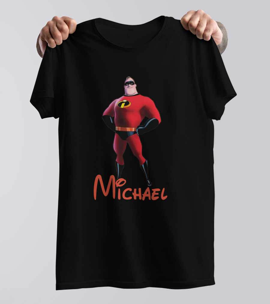 Mr. Incredible Michael The Incredibles Disney Pixar Superhero T-Shirt