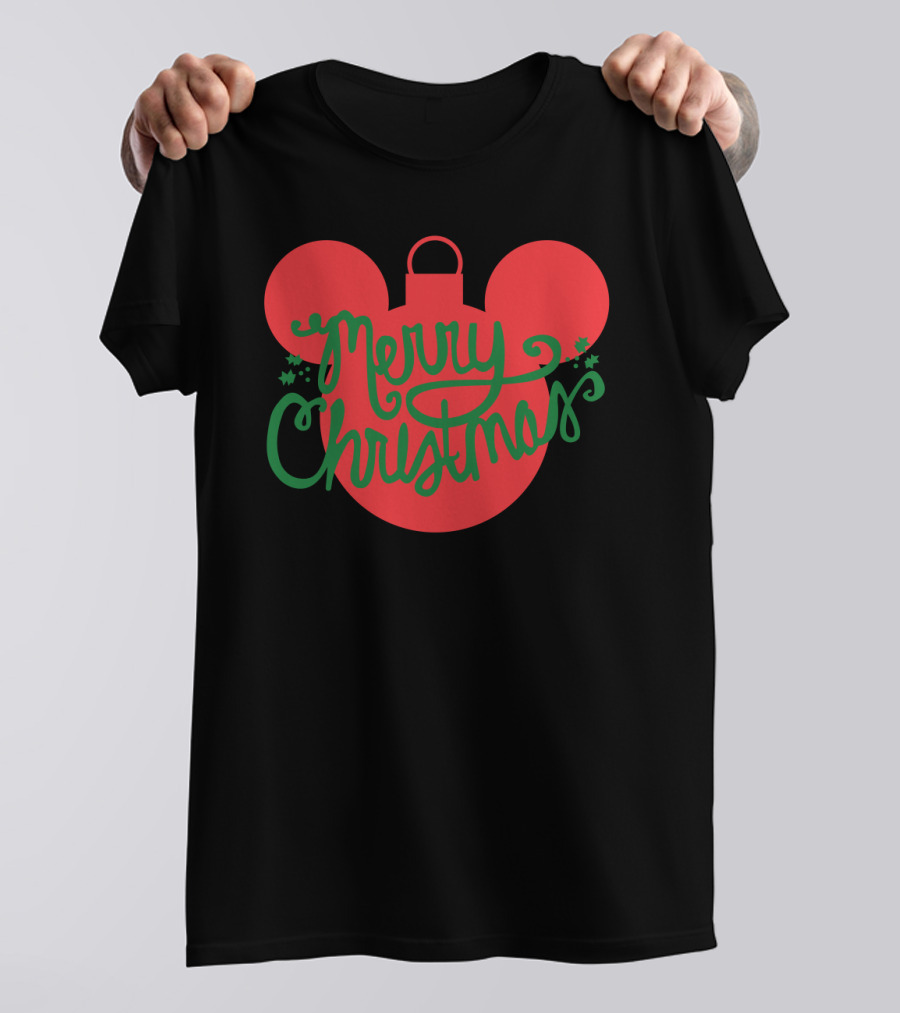 Merry Christmas Mickey Mouse T-Shirt
