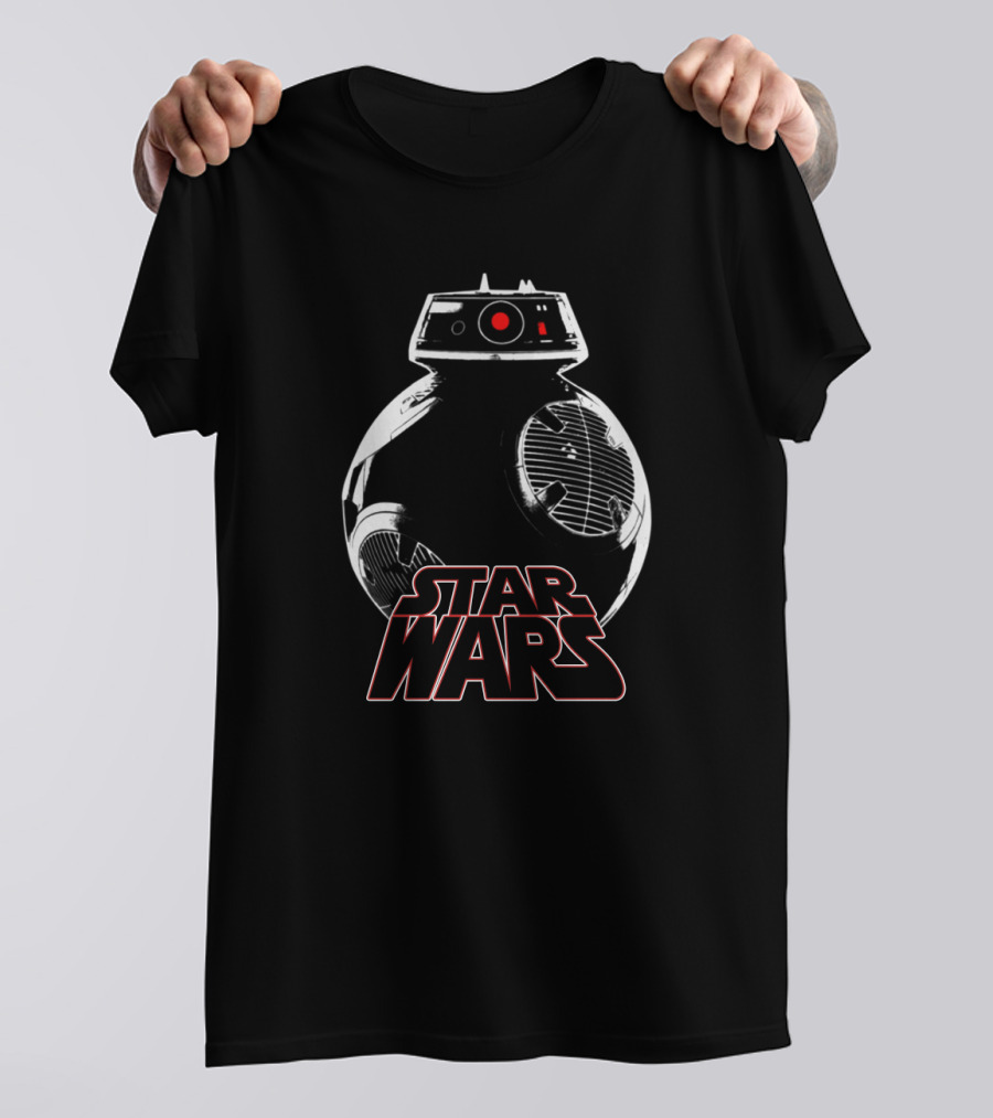 Star Wars BB-9E Droid Monochrome T-Shirt