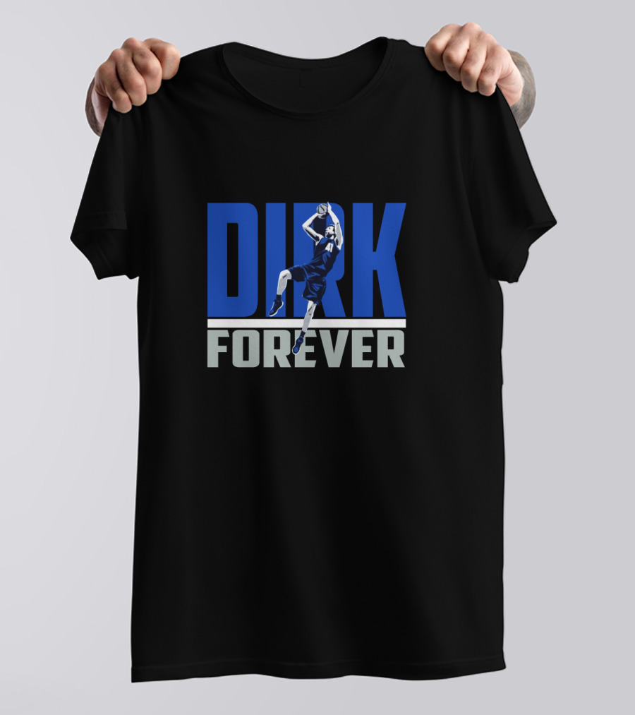 DIRK FOREVER Basketball Legend Iconic No. 41 T-Shirt