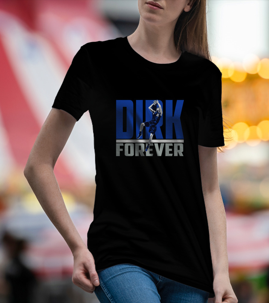 DIRK FOREVER Basketball Legend Iconic No. 41 T-Shirt