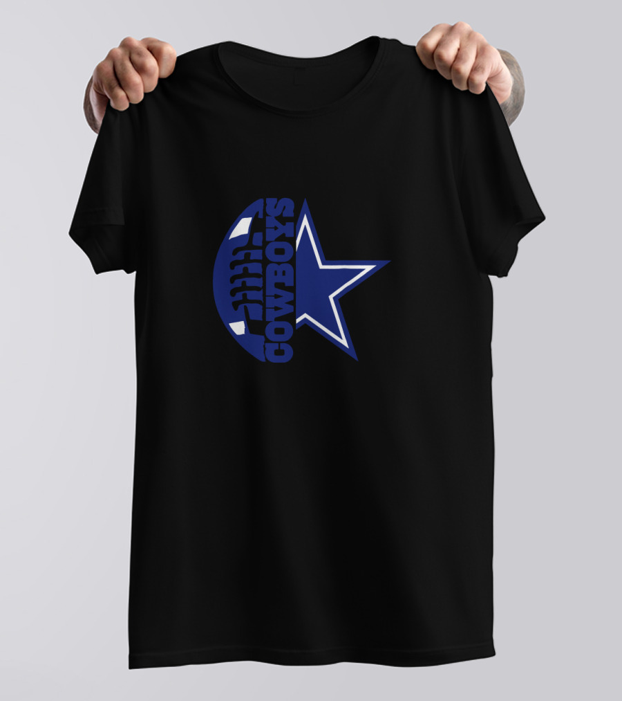 Dallas Cowboys Football Blue Star Logo Fan Merchandise T-Shirt