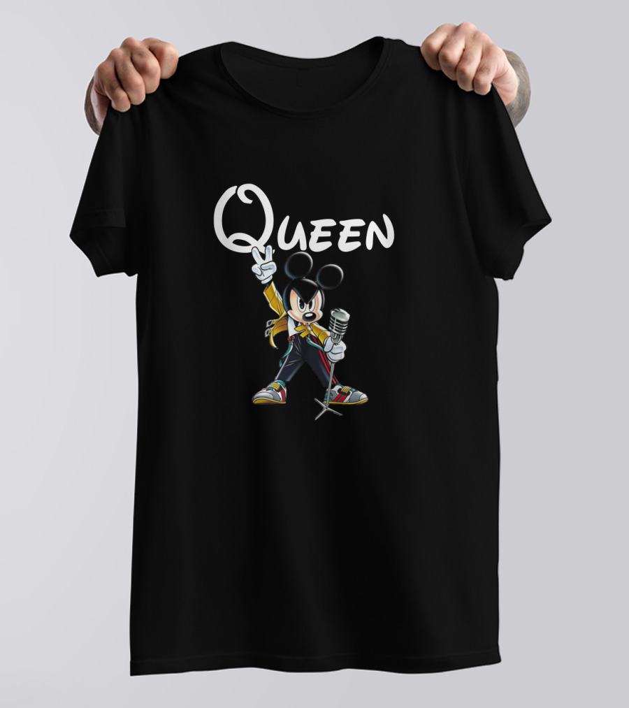 Queen Mickey Freddie Mercury Christmas T-Shirt