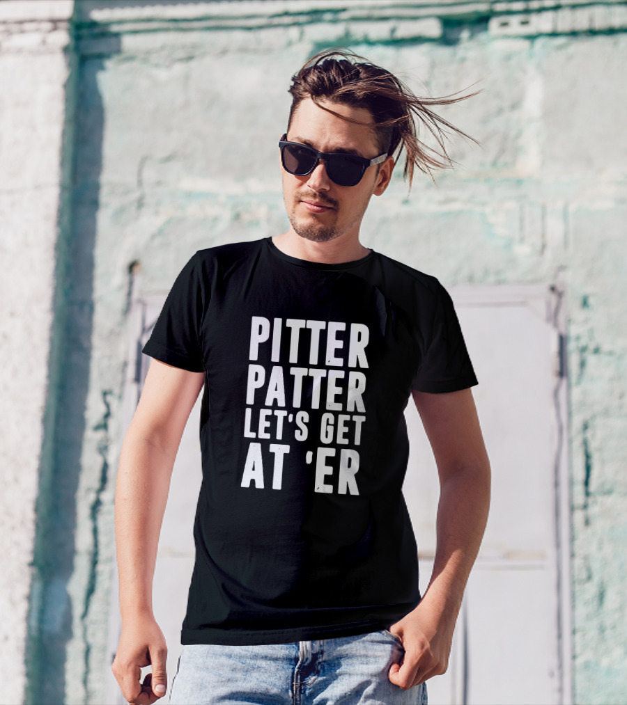 Pitter Patter Let's Get At'er Iconic Expression T-Shirt