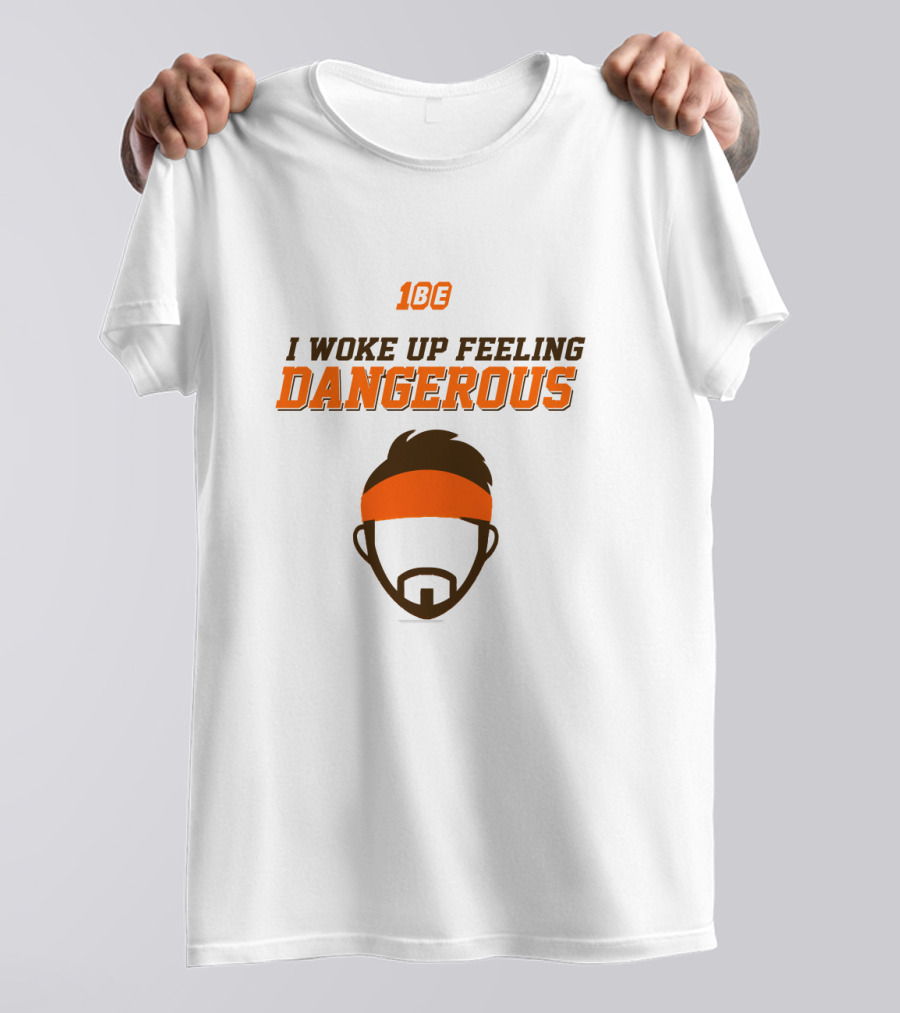 1BE I Woke Up Feeling Dangerous Headband T-Shirt