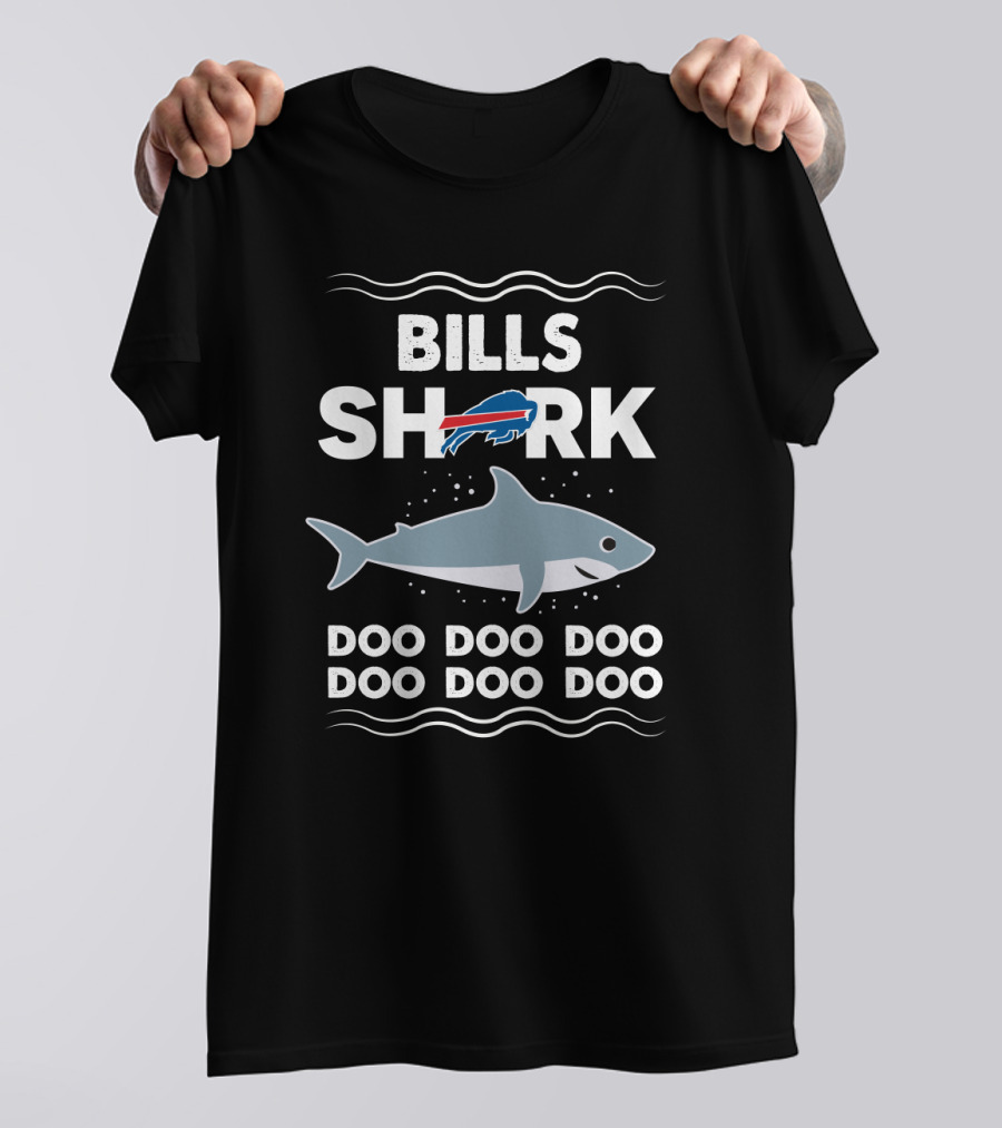 Buffalo Bills Shark Doo Doo Doo Doo Doo Fans T-Shirt