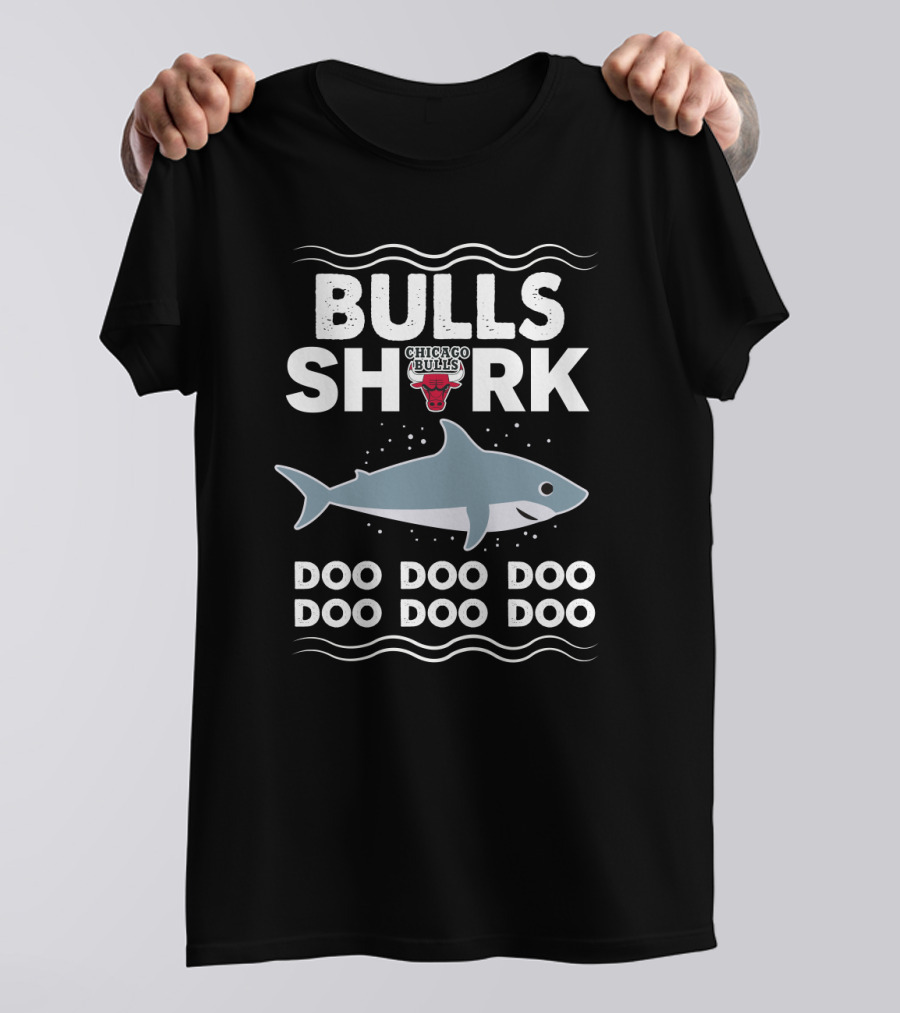 Bulls Shark Chicago Bulls Doo Doo Doo Doo Doo Doo T-Shirt