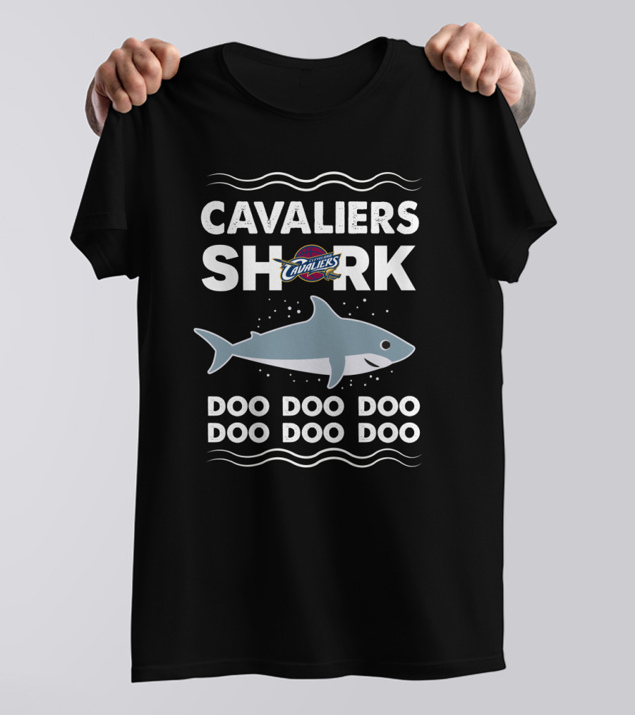 Cavaliers Shark Cleveland Doo Doo Doo Doo Doo Doo T-Shirt