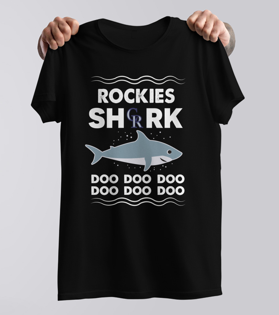 Rockies Shark CR Doo Doo Doo Doo Doo Doo T-Shirt