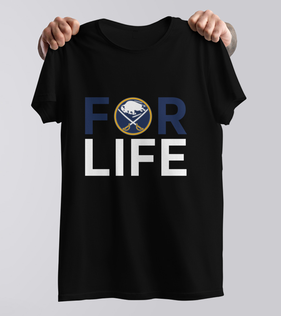 Buffalo Sabres Logo For Life Enthusiasts T-Shirt