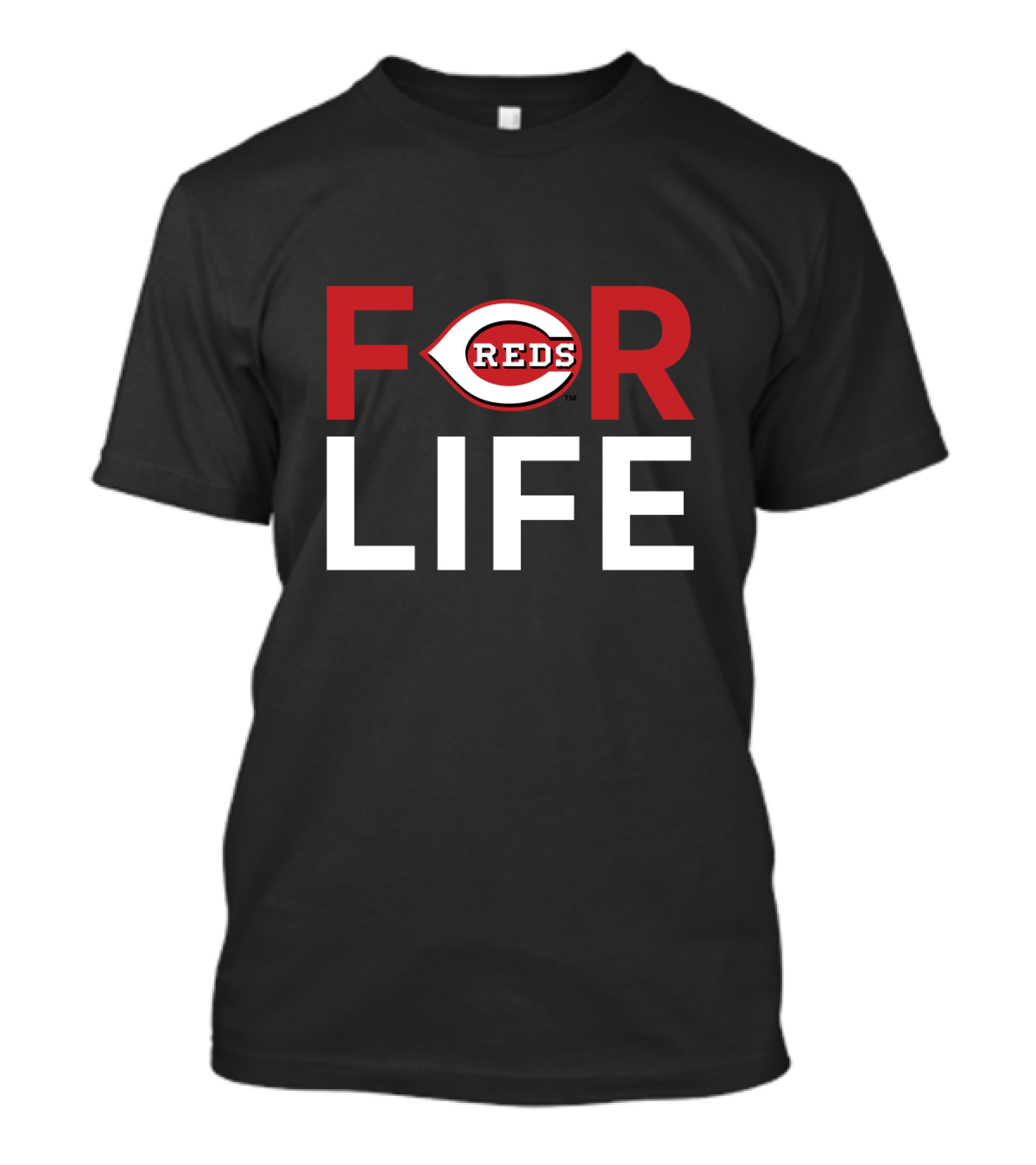 Cincinnati Reds Fans For Life Baseball Team Loyalty T-Shirt