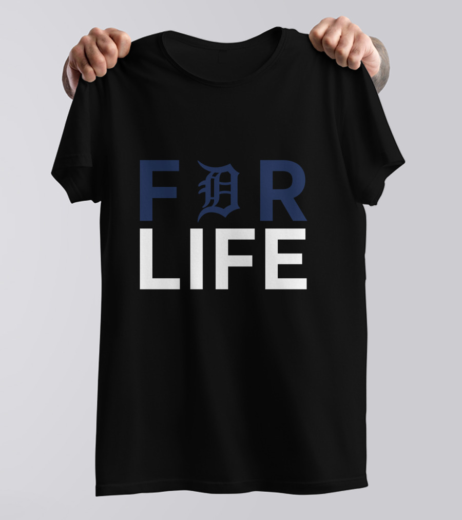 Detroit Tigers Loyalty Fan Phrase 'For Life' With Iconic T-Shirt