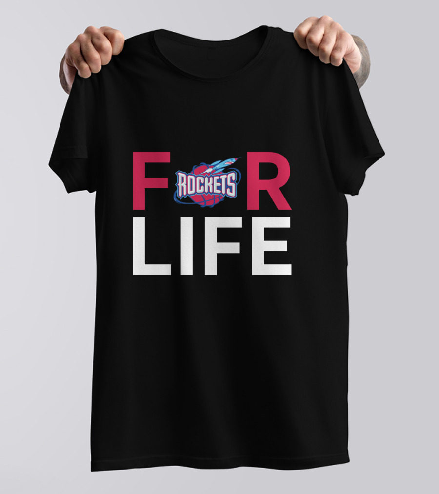 Houston Rockets Fans For Life T-Shirt