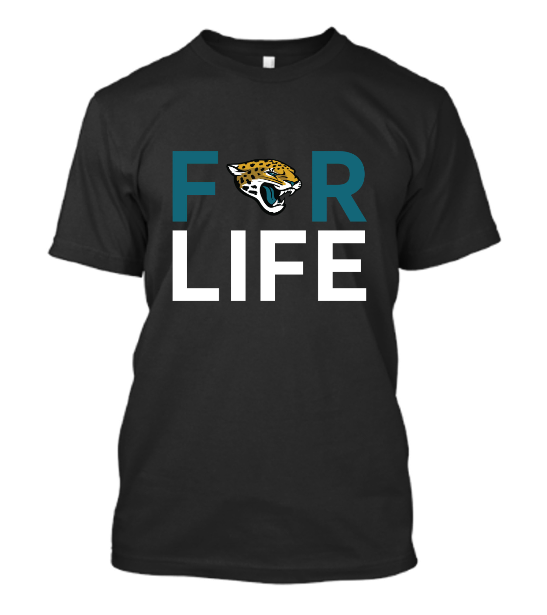 For Life Jacksonville Jaguars Fans T-Shirt
