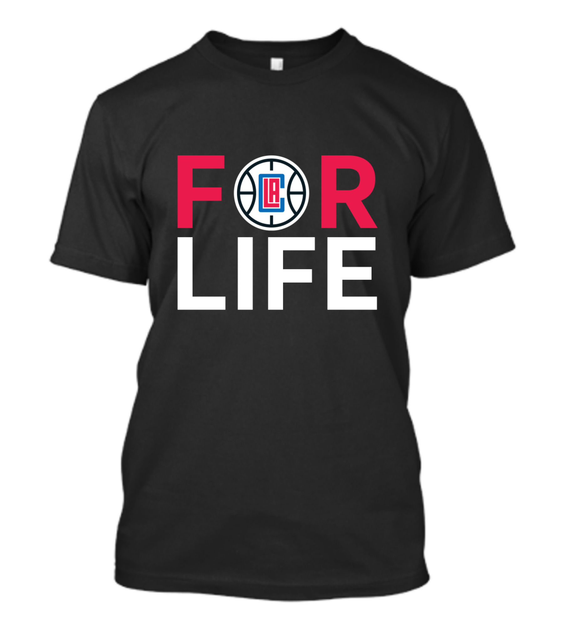 La Clippers Basketball For Life Fan Tribute T-Shirt