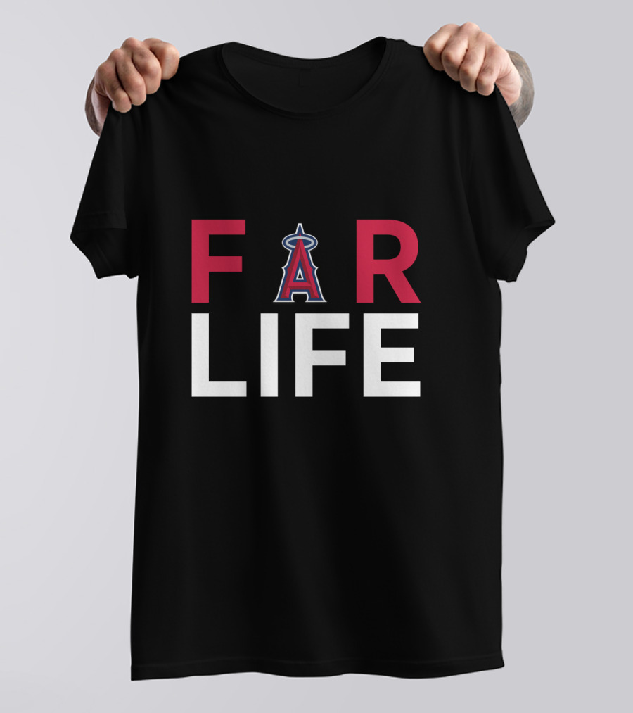 Los Angeles Angels Fan Pride For Life T-Shirt