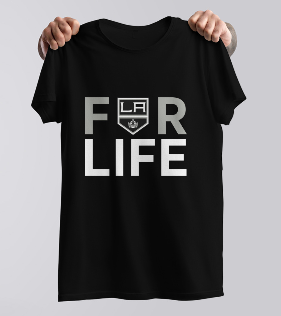 Los Angeles Kings LA Logo For Life T-Shirt