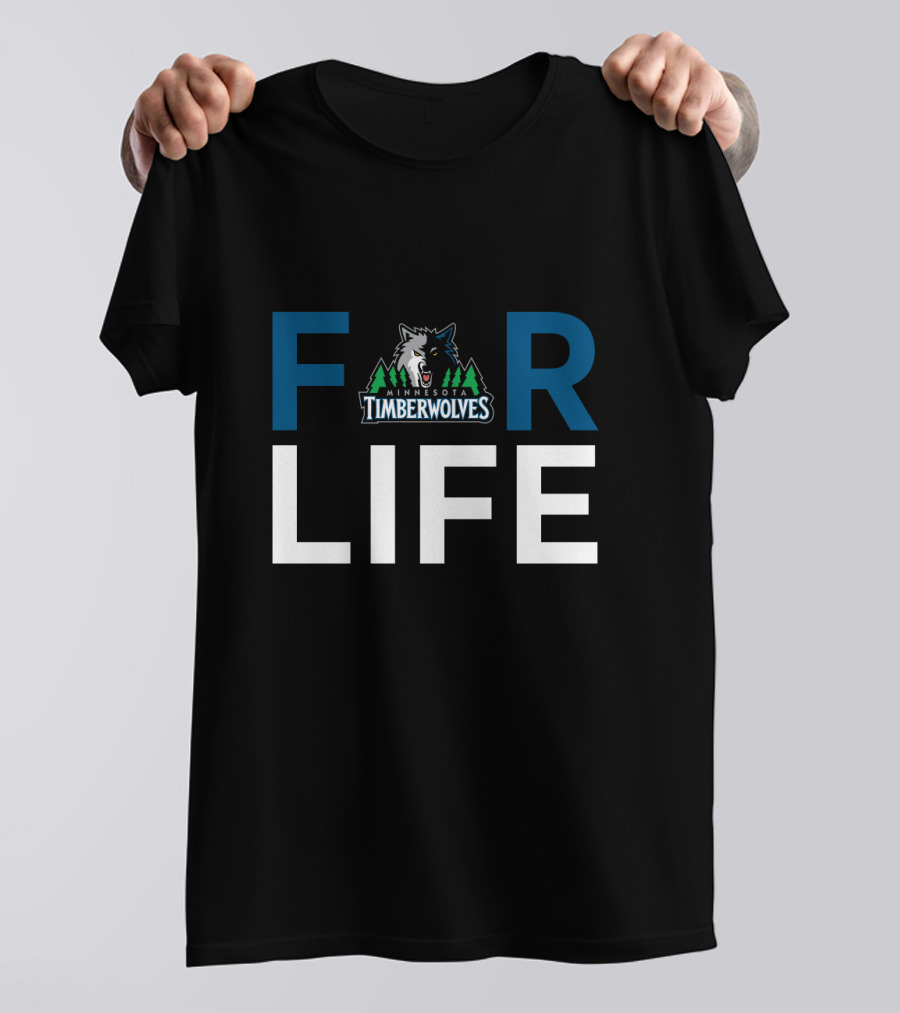 Minnesota Timberwolves For Life Fans Passion T-Shirt
