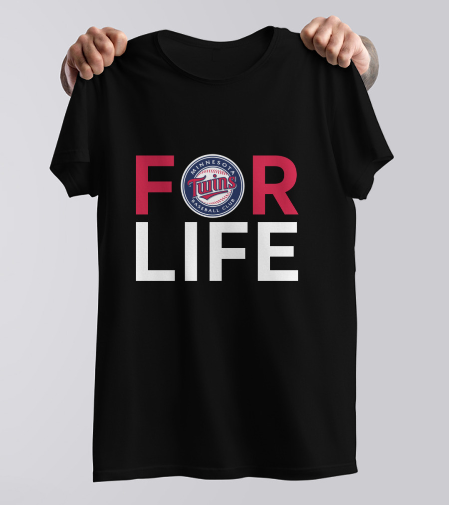 Forever Dedicated Minnesota Twins Baseball Club Fans T-Shirt