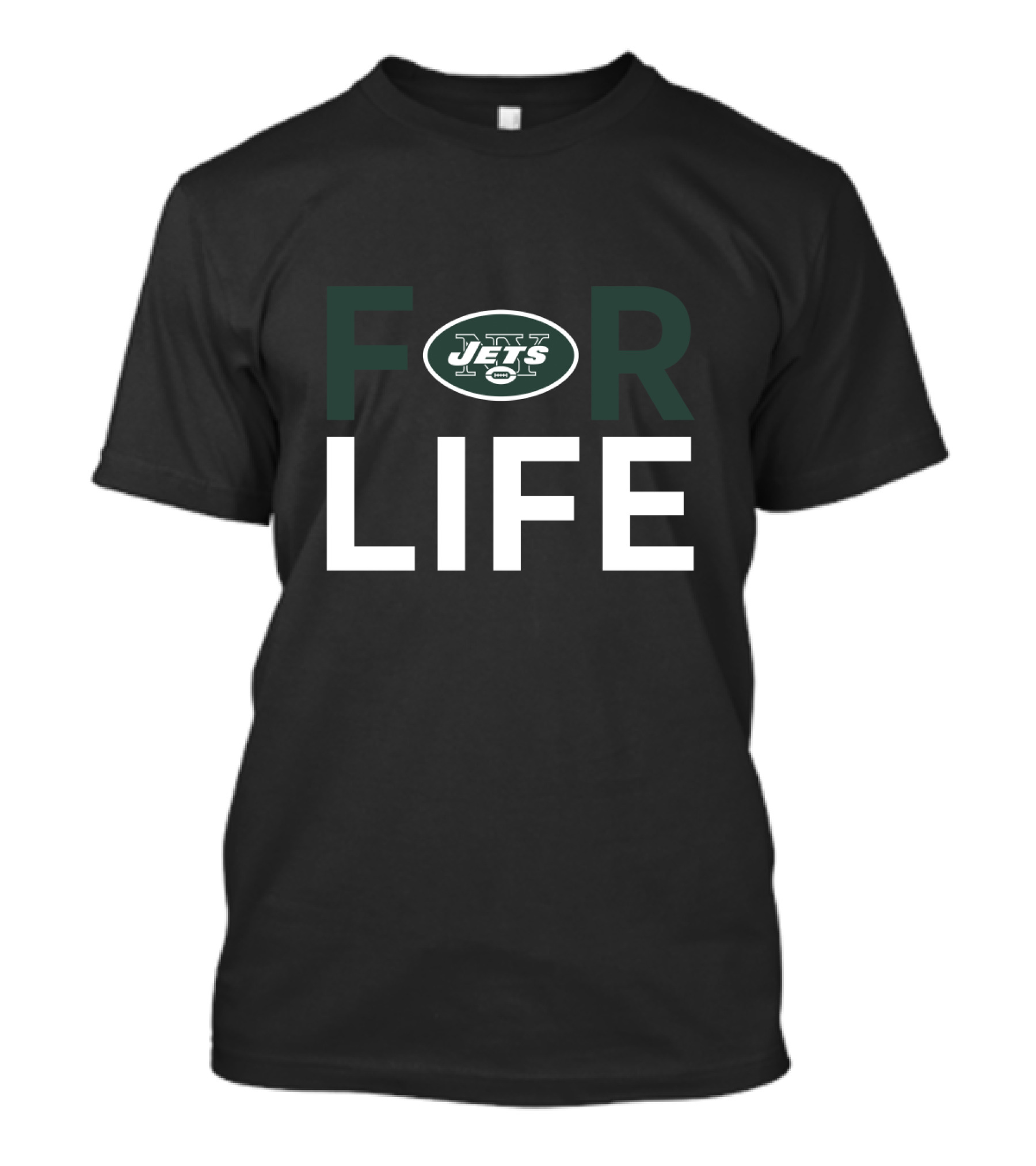 New York Jets For Life Fan Allegiance T-Shirt