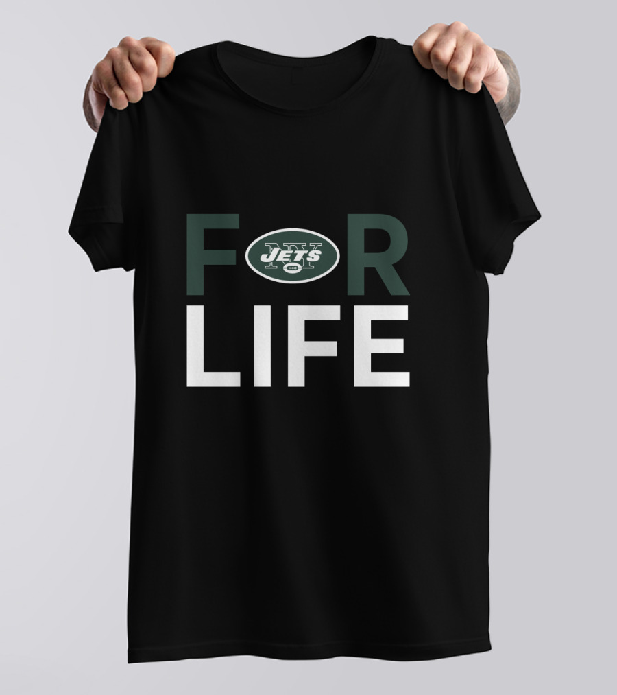 New York Jets For Life Fan Allegiance T-Shirt