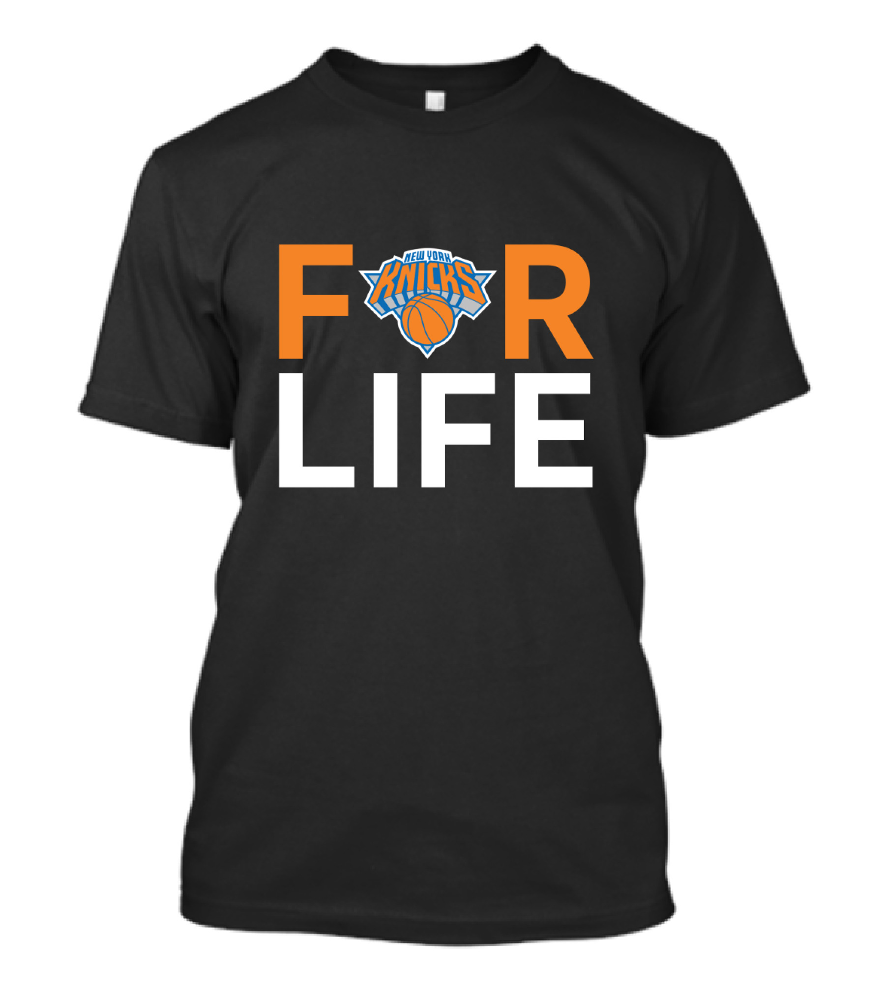 New York Knicks For Life Fan Loyalty T-Shirt