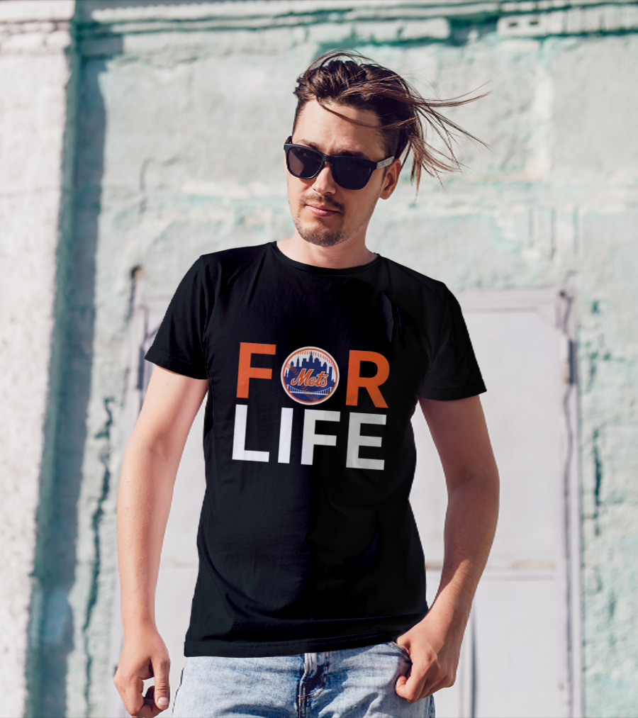 New York Mets Fans For Life Enthusiasts Ultimate Loyalty T-Shirt