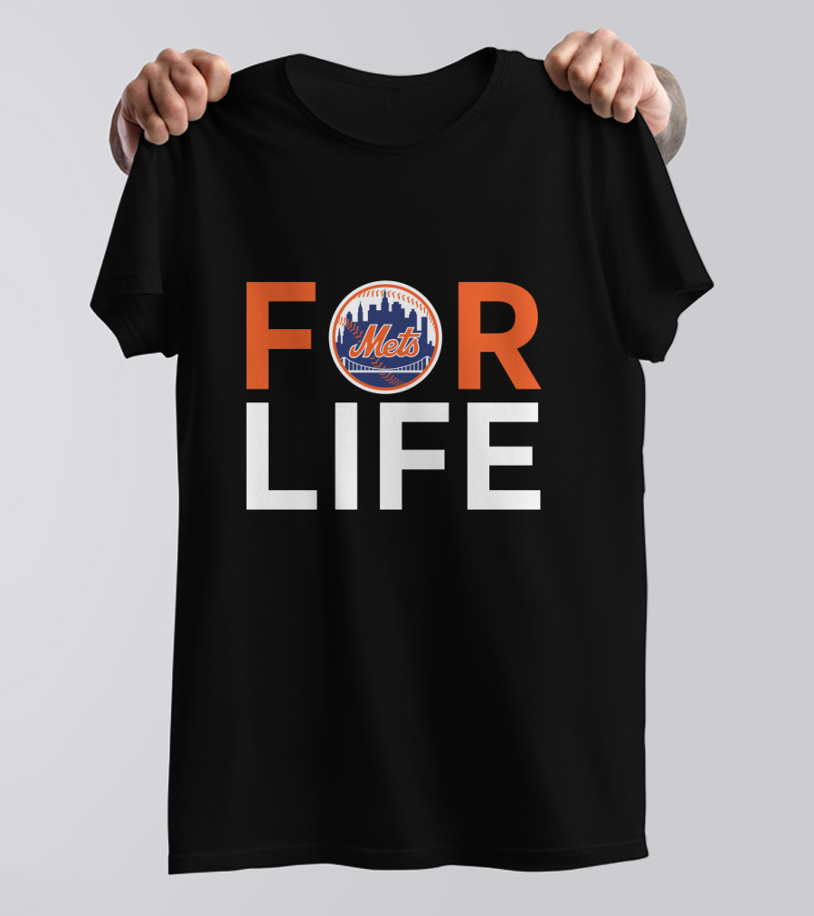 New York Mets Fans For Life Enthusiasts Ultimate Loyalty T-Shirt