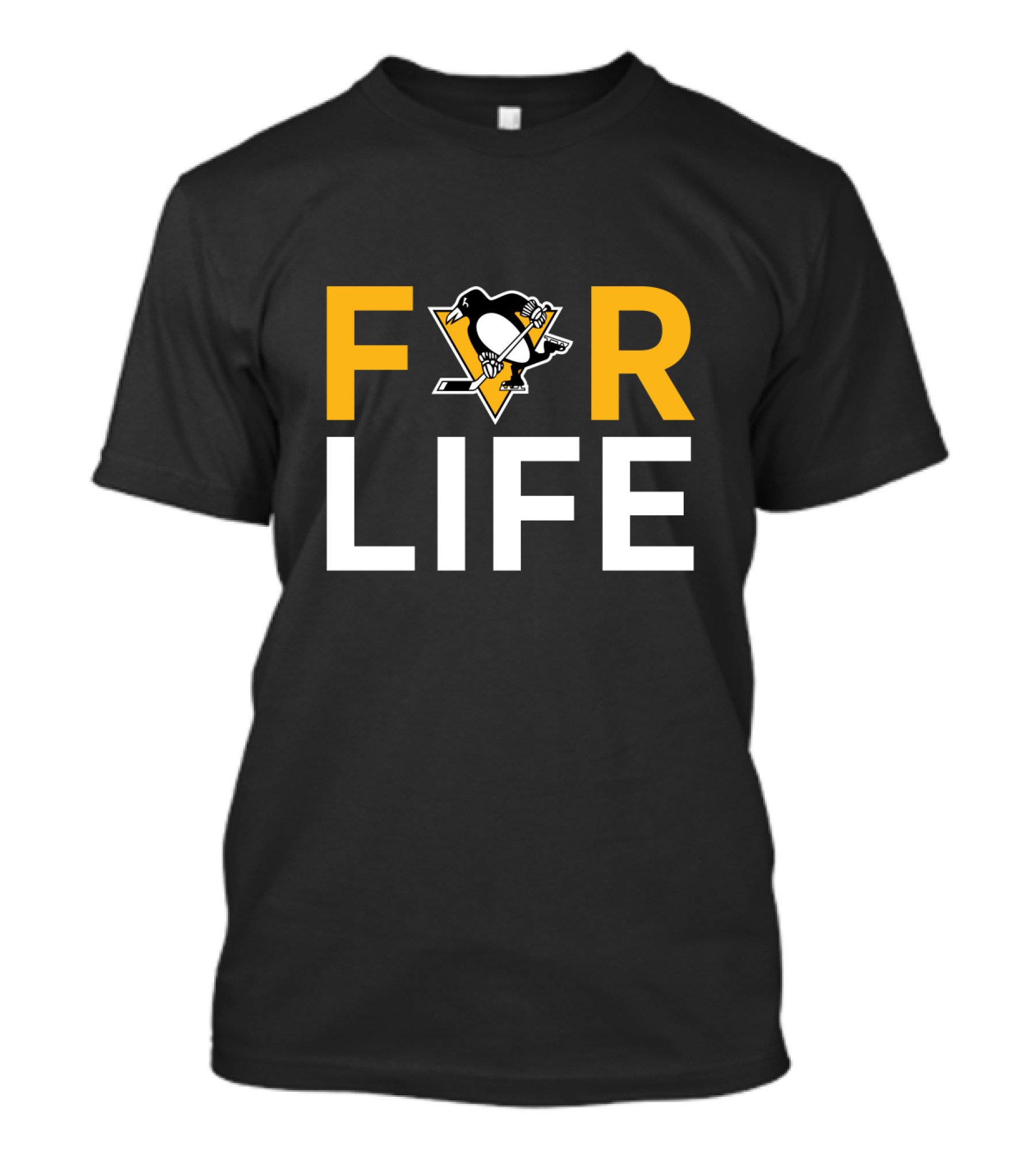 For Life Pittsburgh Penguins Fans Iconic Hockey T-Shirt