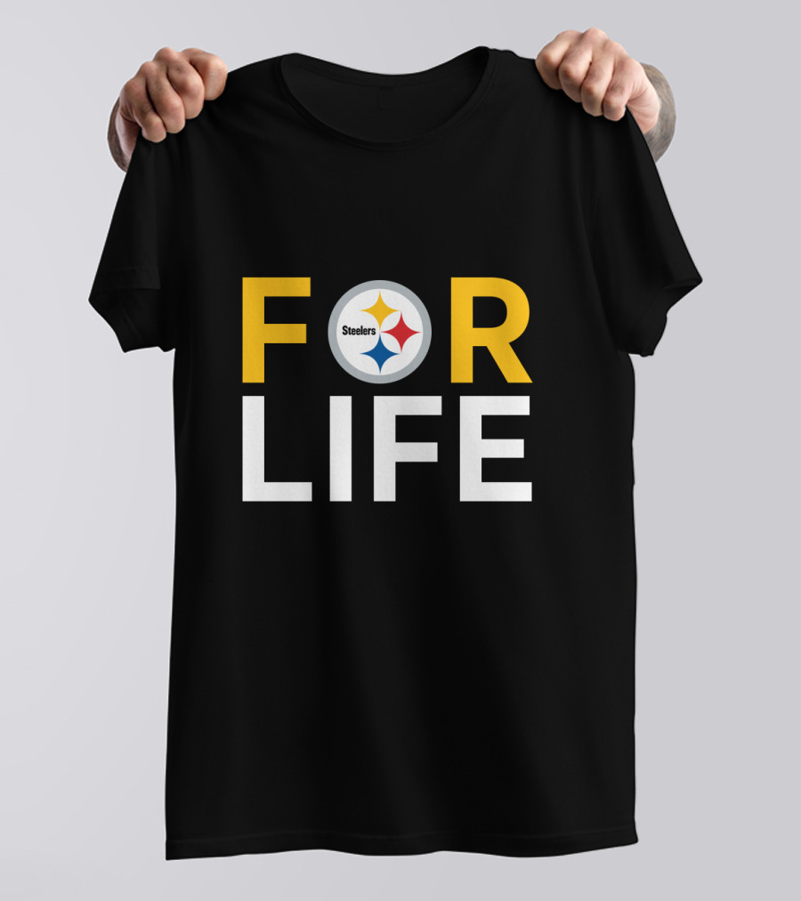 For Life Steelers Fans Pittsburgh Essence T-Shirt