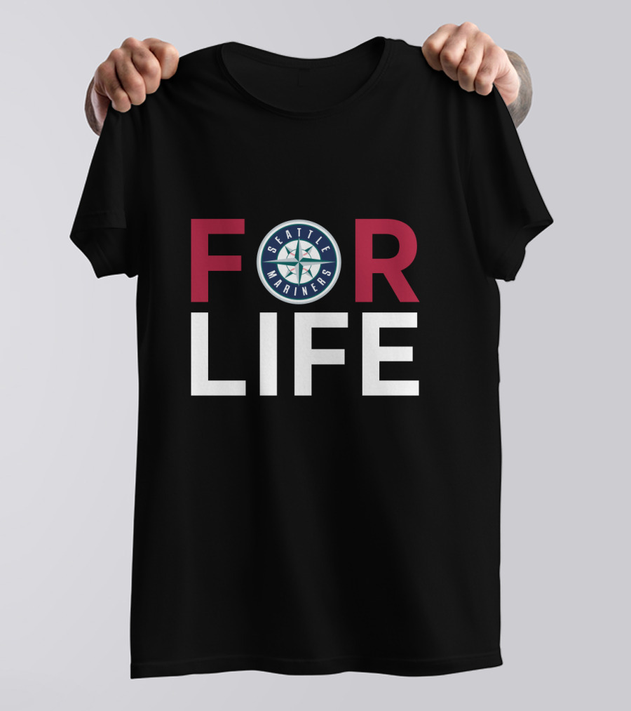 Seattle Mariners For Life Fan Spirit T-Shirt