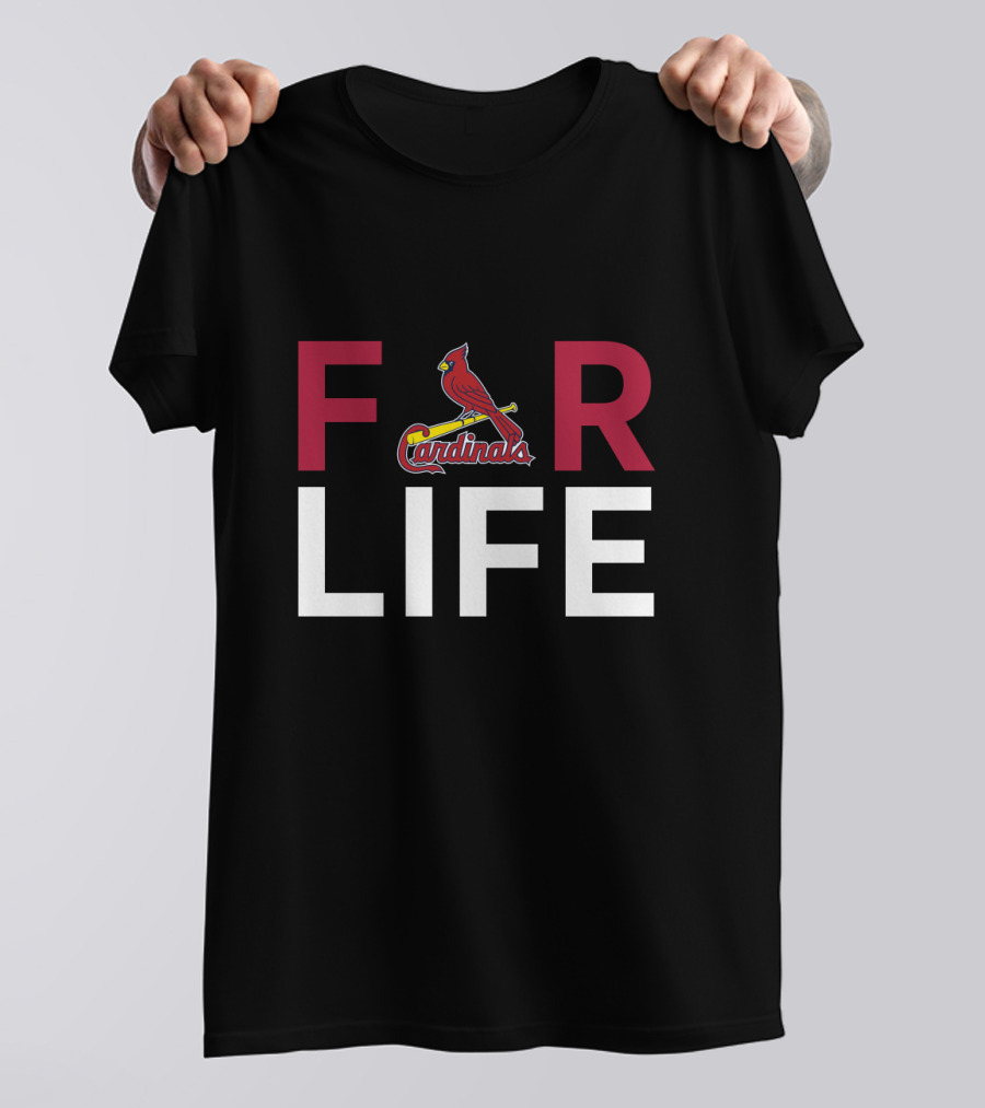 St. Louis Cardinals Fans For Life T-Shirt