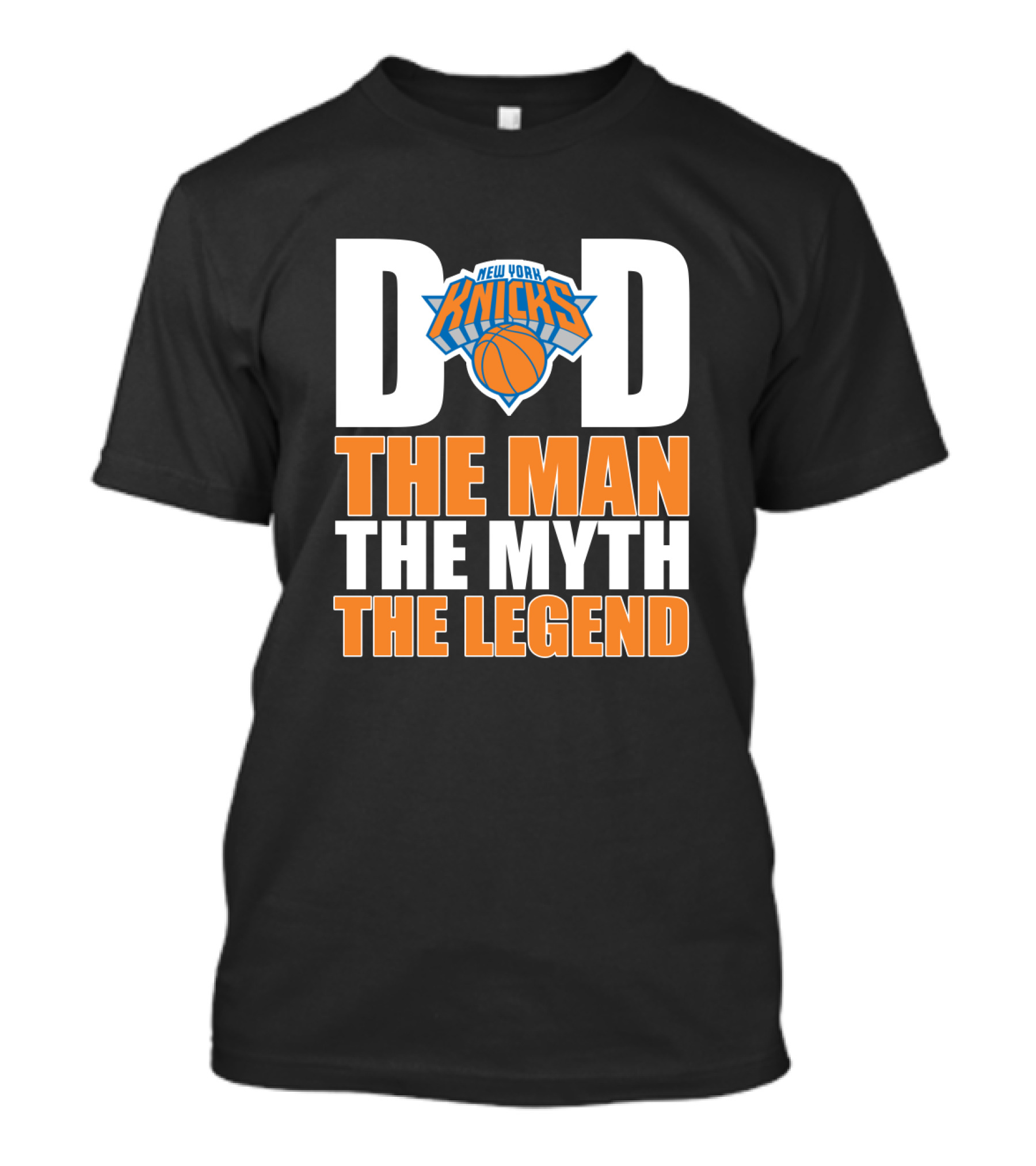 New York Knicks Dad The Man The Myth The Legend Father's Day T-Shirt
