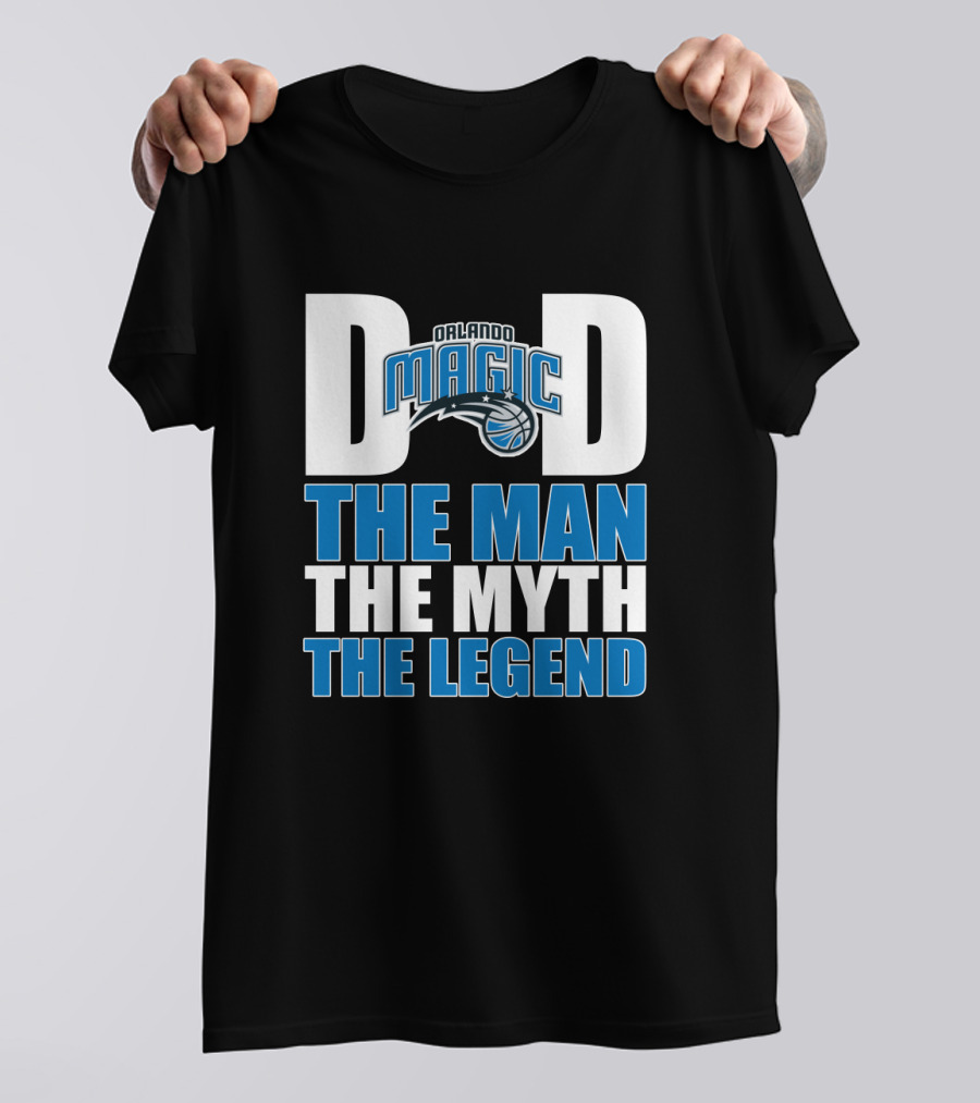 Orlando Magic Dad The Man The Myth The Legend Father's Day T-Shirt
