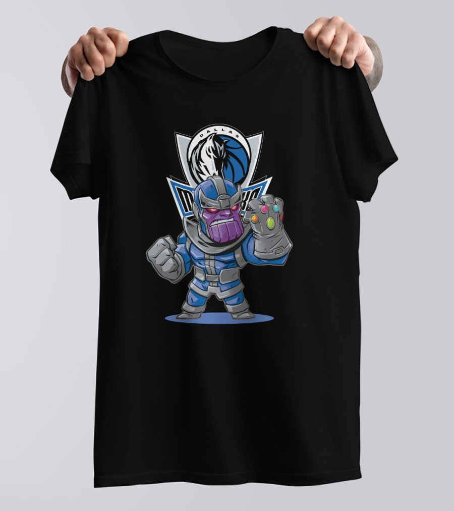 Dallas Mavericks Thanos Fans Crossover T-Shirt