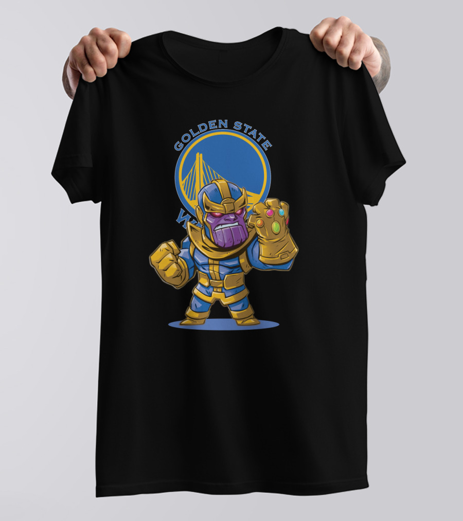 Golden State Warriors Thanos Crossover Fans T-Shirt