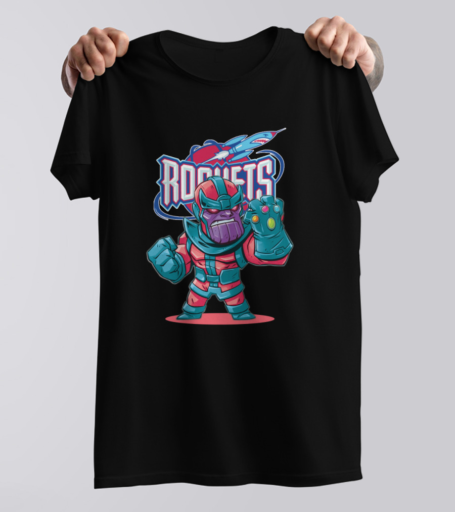 Rockets Fans Unite With Thanos Warrior Style T-Shirt