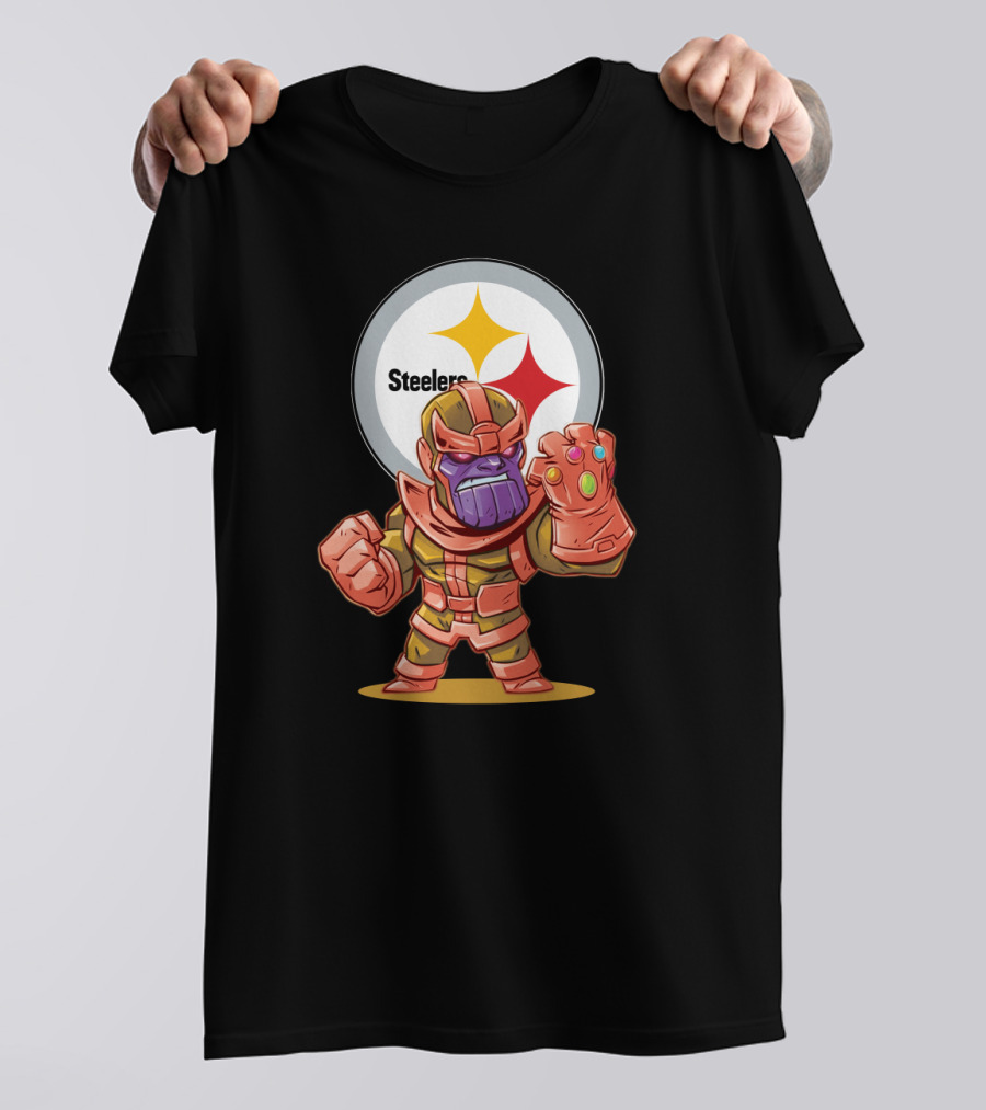 Thanos Steelers Superfan Fusion T-Shirt