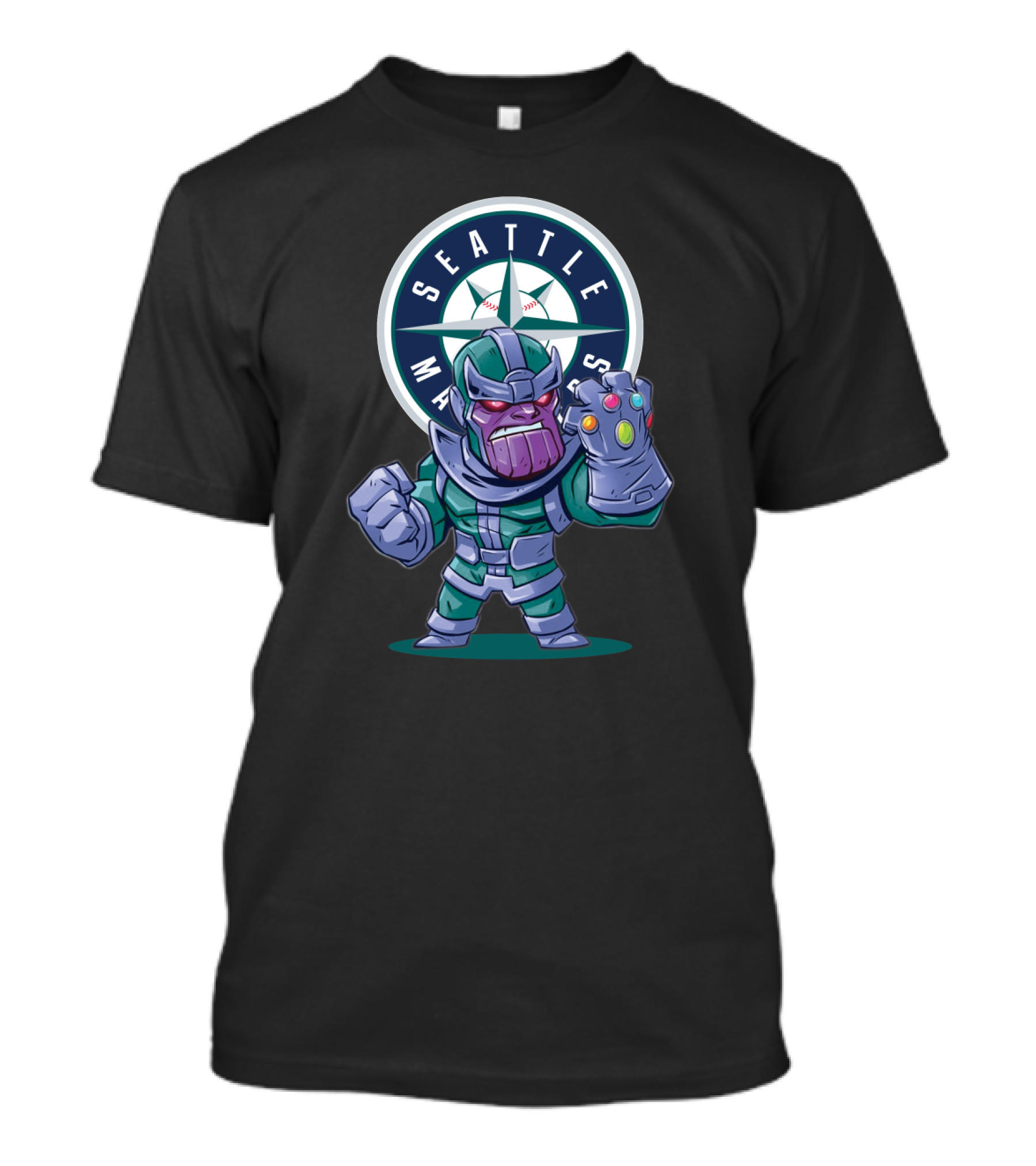 Seattle Mariners Fans Meet Iconic Thanos Character Crossover T-Shirt