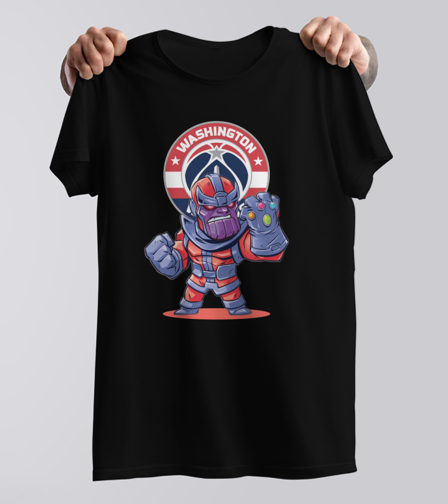 Washington Wizards Thanos Fan Crossovers T-Shirt