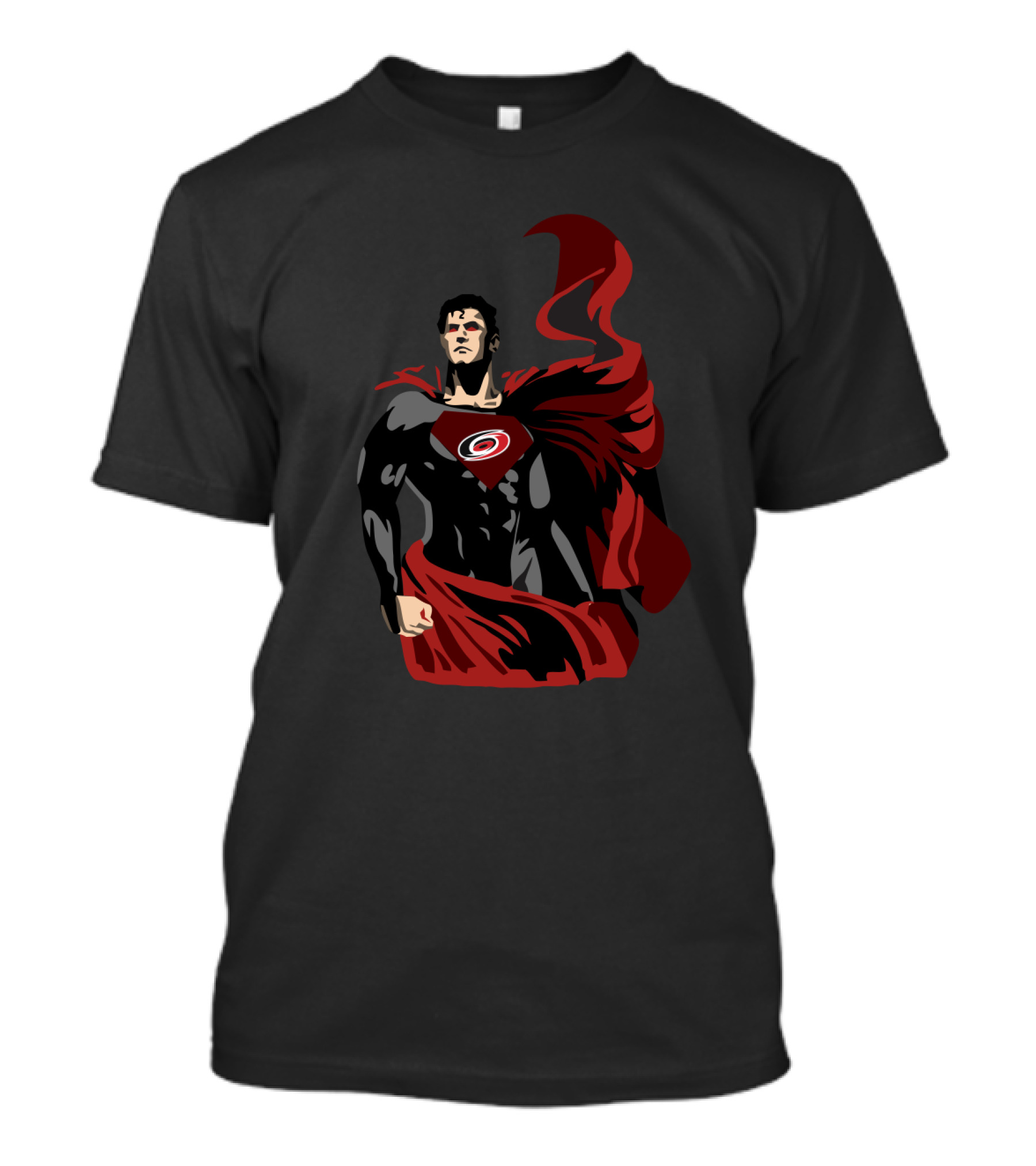 Superman Carolina Hurricanes Hero T-Shirt