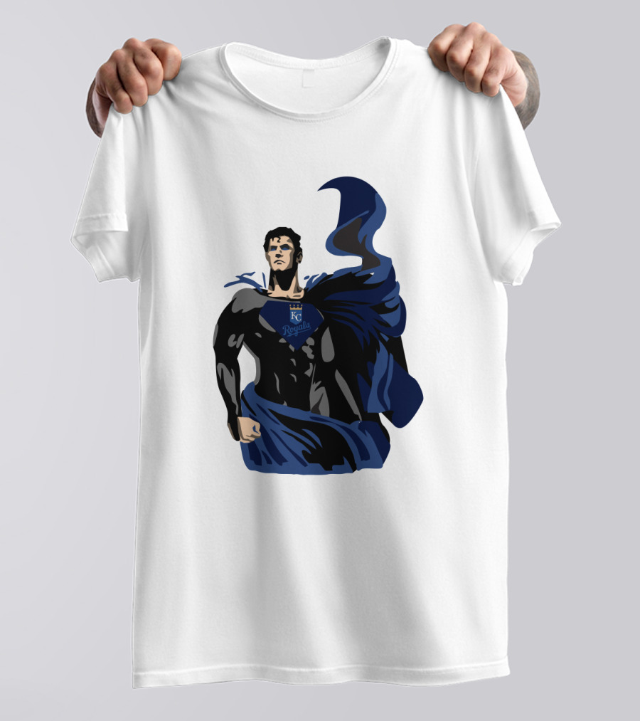 Kansas City Royals Superman Mashup T-Shirt